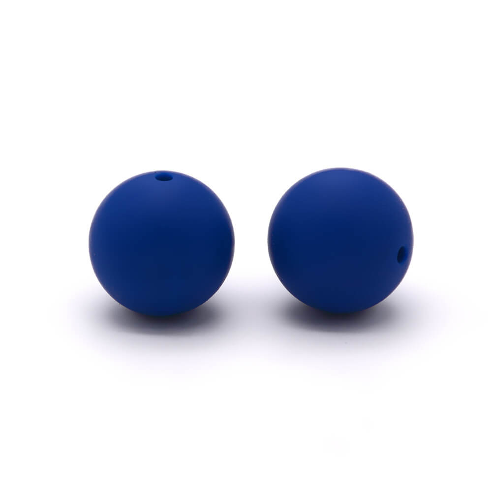 50pcs 15mm Silicone Beads Solid Color Bulk Assortment 50