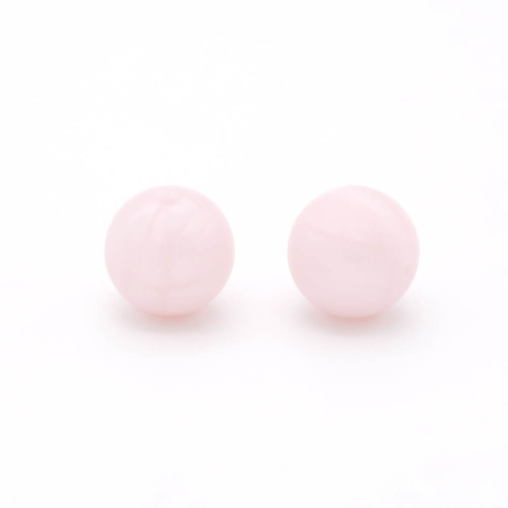 50pcs 15mm Silicone Beads Solid Color Bulk Assortment 71