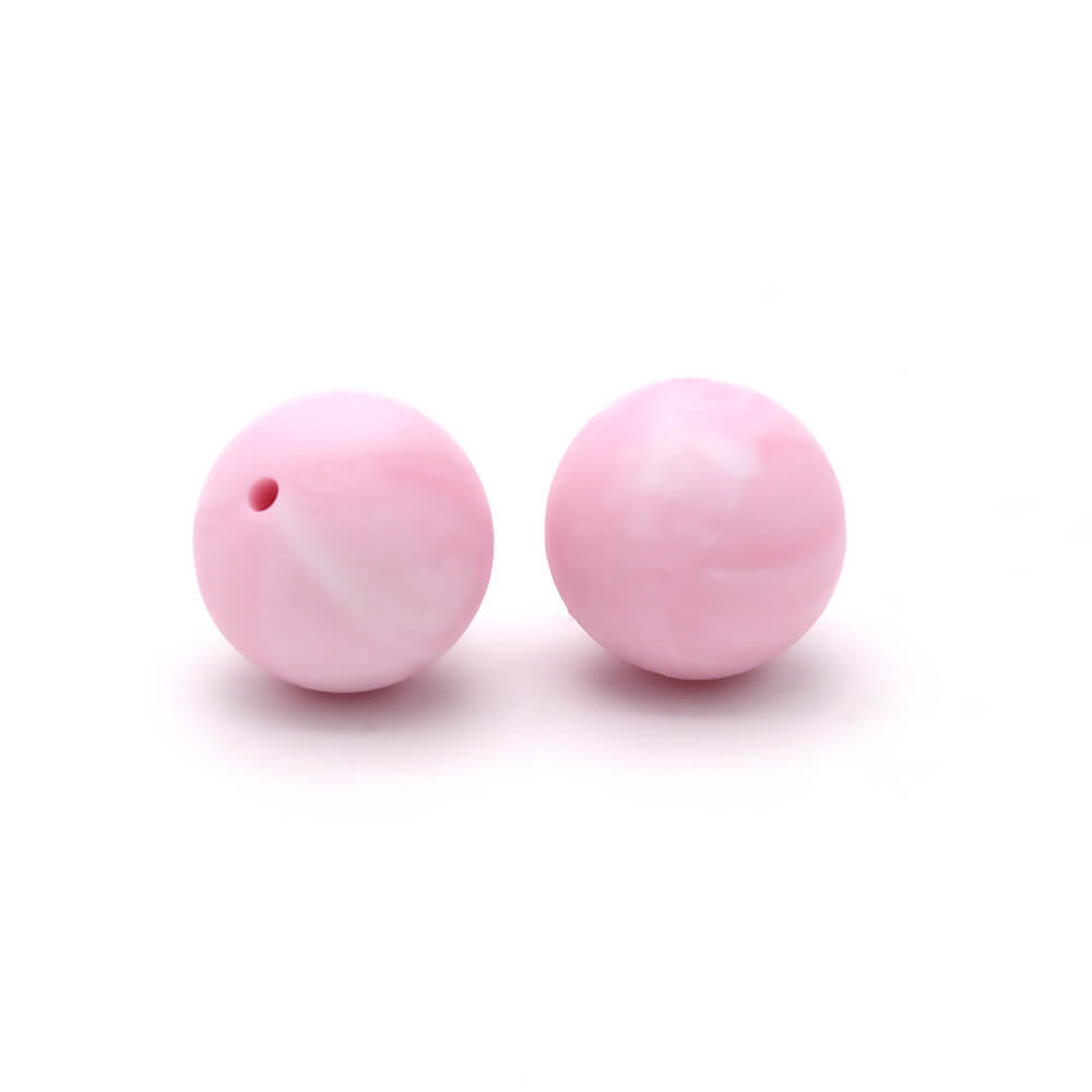 50pcs 19mm Silicone Beads Solid Color Wide Selection 62