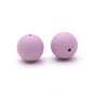 50pcs 19mm Silicone Beads Solid Color Wide Selection 125