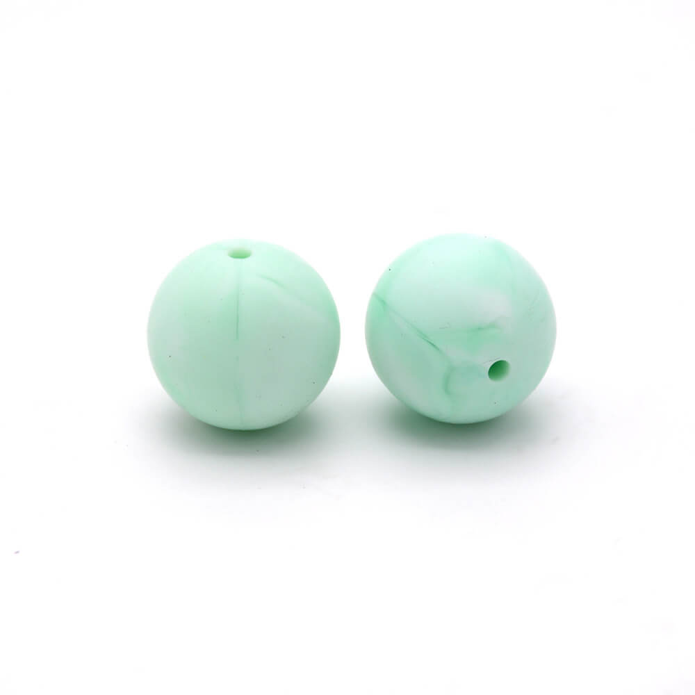 50pcs 19mm Silicone Beads Solid Color Wide Selection 64