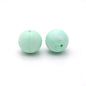 50pcs 19mm Silicone Beads Solid Color Wide Selection 64