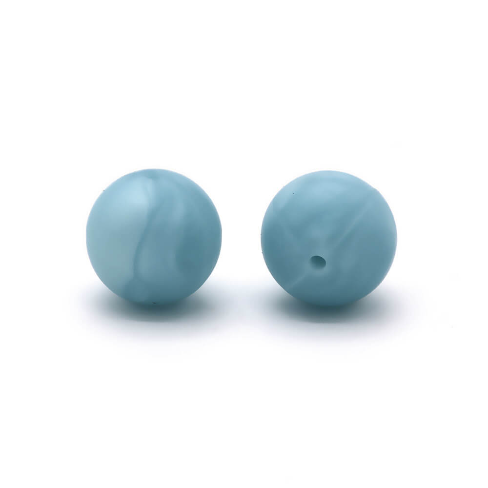 50pcs 19mm Silicone Beads Solid Color Wide Selection 68