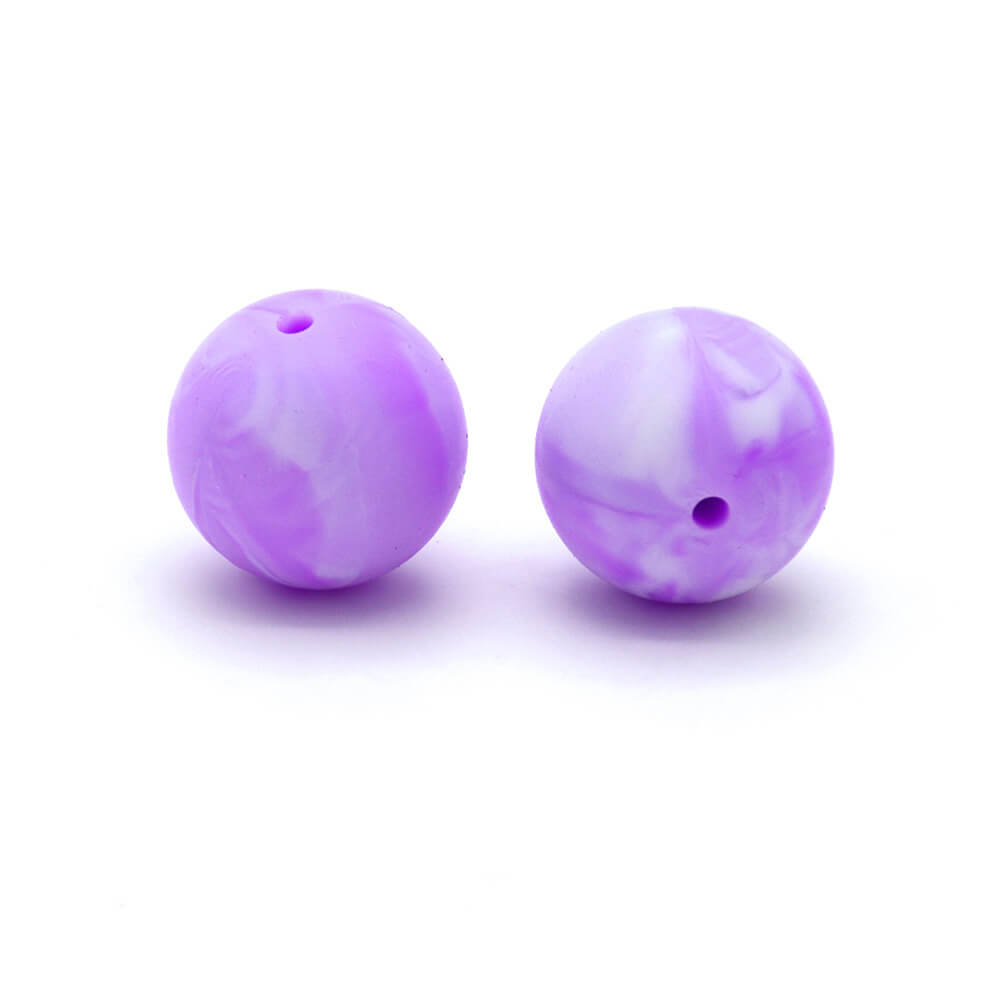 50pcs 19mm Silicone Beads Solid Color Wide Selection 70
