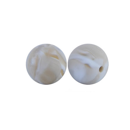 50pcs 19mm Silicone Beads Solid Color Wide Selection 71