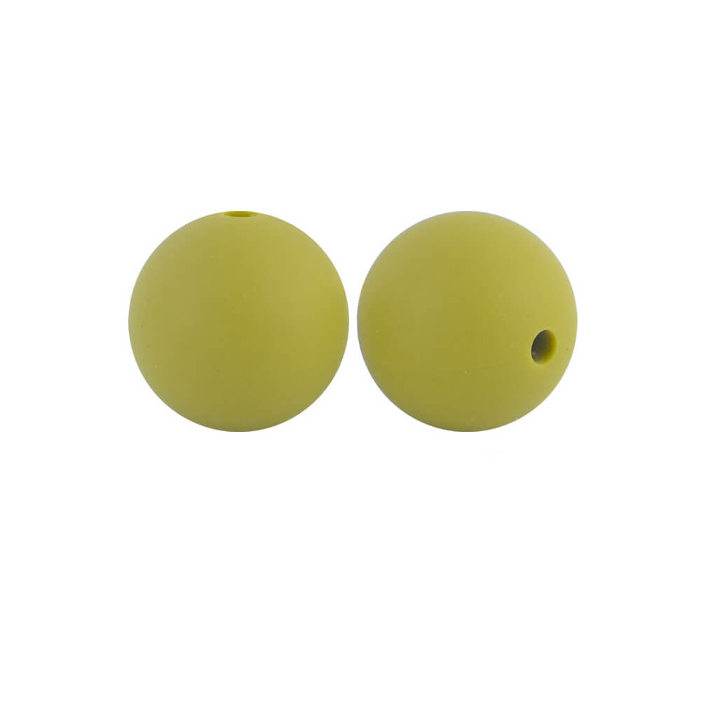50pcs 19mm Silicone Beads Solid Color Wide Selection 73