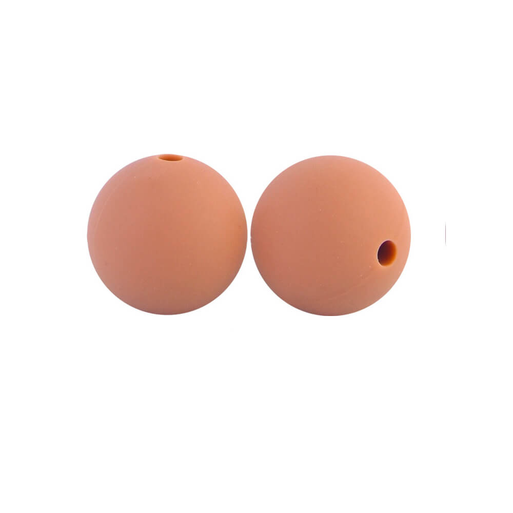 50pcs 19mm Silicone Beads Solid Color Wide Selection 75