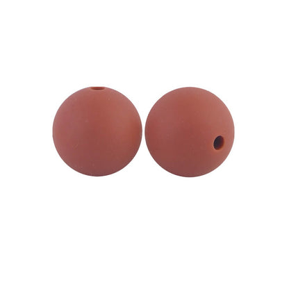 50pcs 19mm Silicone Beads Solid Color Wide Selection 77