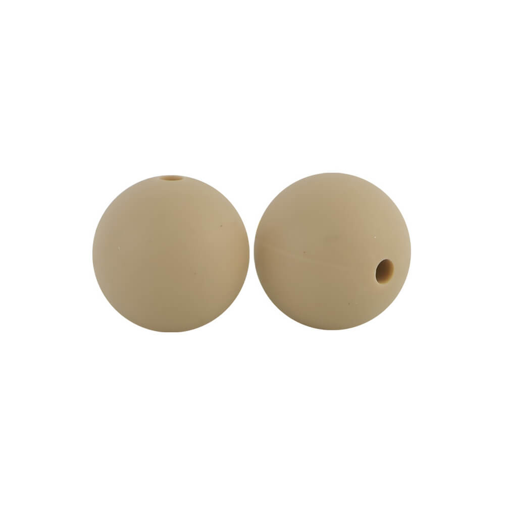 50pcs 19mm Silicone Beads Solid Color Wide Selection 80