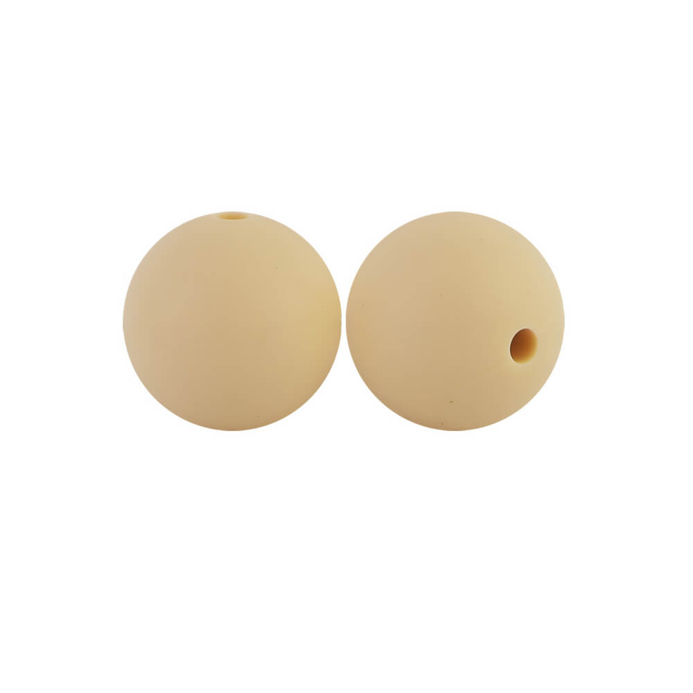 50pcs 19mm Silicone Beads Solid Color Wide Selection 18