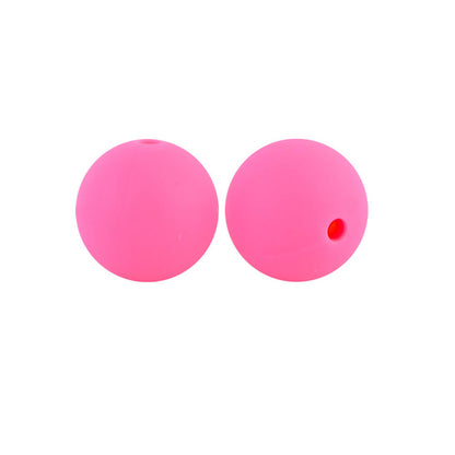 50pcs 19mm Silicone Beads Solid Color Wide Selection 82