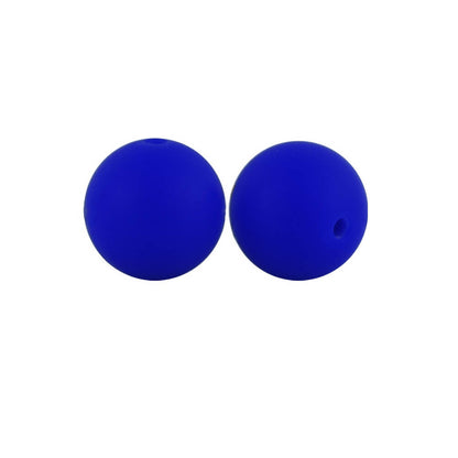 50pcs 15mm Silicone Beads Solid Color Bulk Assortment 100