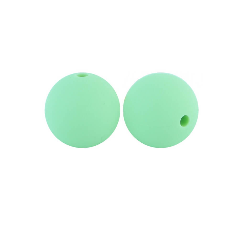 50pcs 19mm Silicone Beads Solid Color Wide Selection 84