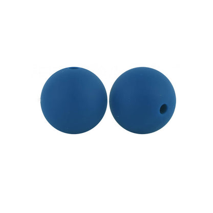 50pcs 19mm Silicone Beads Solid Color Wide Selection 85