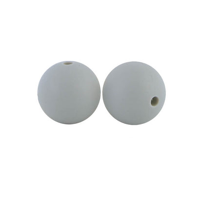 50pcs 19mm Silicone Beads Solid Color Wide Selection 87