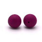 50pcs 15mm Silicone Beads Solid Color Bulk Assortment 60