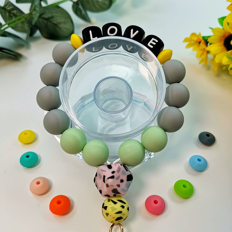 50pcs 19mm Silicone Beads Solid Color Wide Selection 9