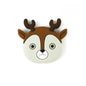 Silicone Focal Beads Cartoon Colorful Deer with Antlers 10
