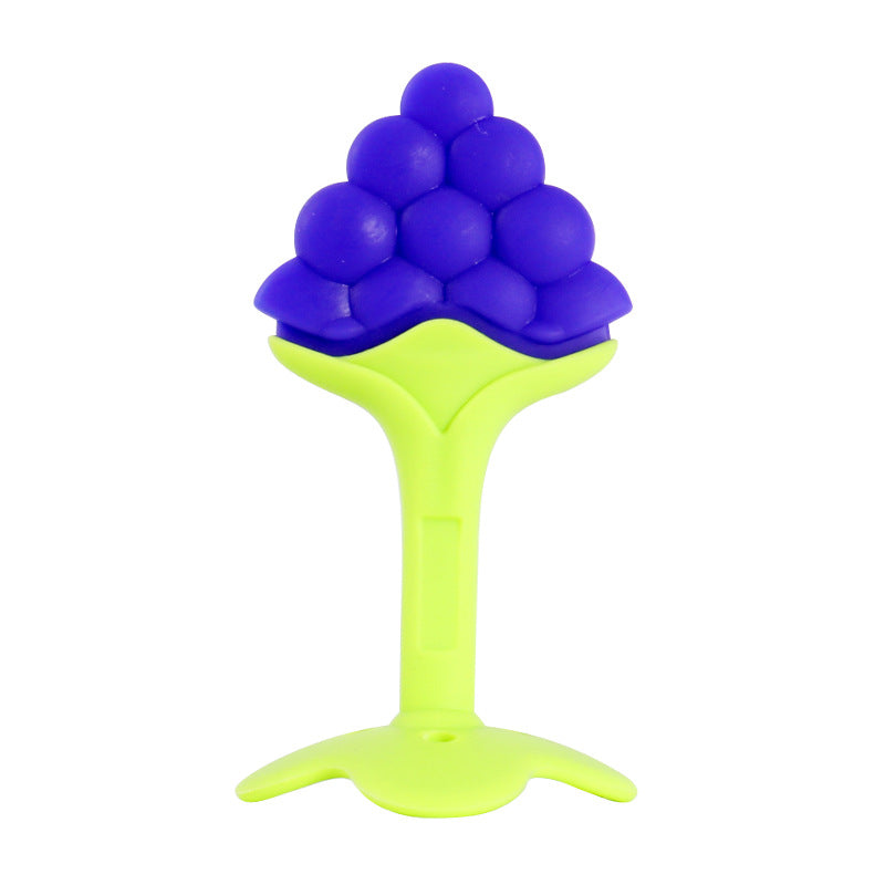 Silicone Fruit Teething Toy Baby Chew Toy for 3+ Months 2