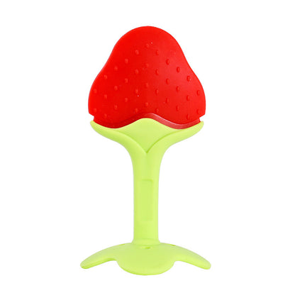 Silicone Fruit Teething Toy Baby Chew Toy for 3+ Months 5