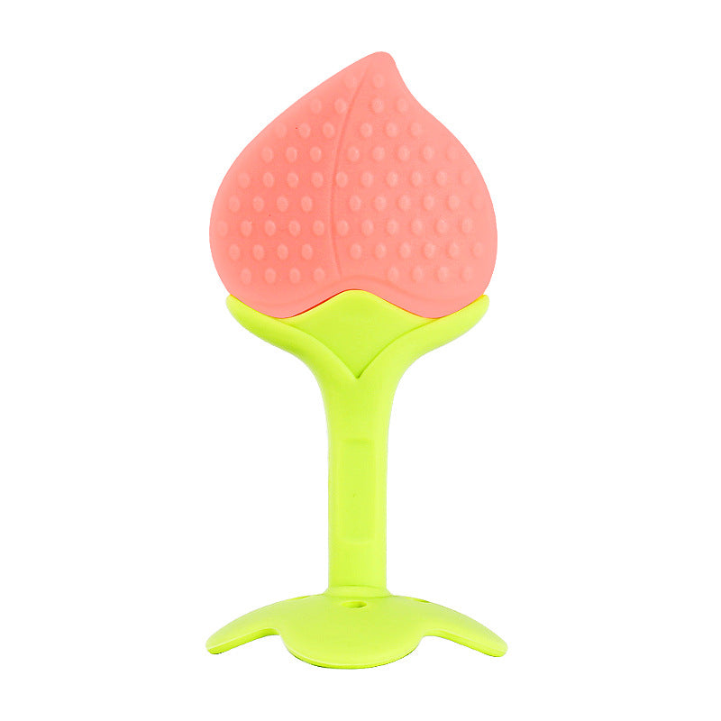 Silicone Fruit Teething Toy Baby Chew Toy for 3+ Months 4