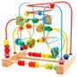 Wooden Fruit and Animal Bead Maze Educational Toy