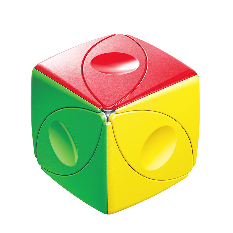 Plastic Magic Eye Fidget Cube 5.8cm Sensory Puzzle Toy 6