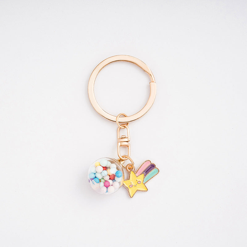 Creative Cartoon Alloy Keychain Cute Charm Pendant 11