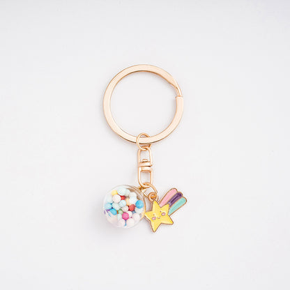 Creative Cartoon Alloy Keychain Cute Charm Pendant 11
