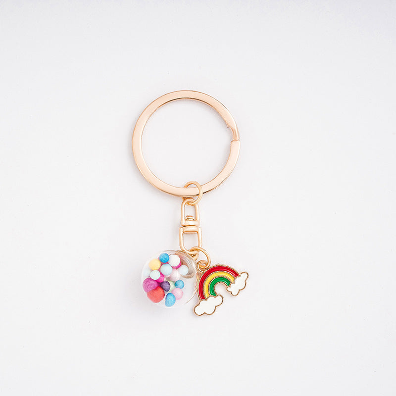 Creative Cartoon Alloy Keychain Cute Charm Pendant 7