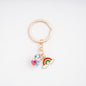 Creative Cartoon Alloy Keychain Cute Charm Pendant 7