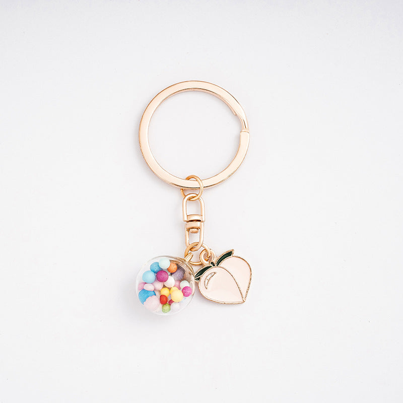 Creative Cartoon Alloy Keychain Cute Charm Pendant 13