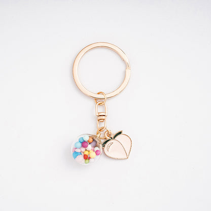 Creative Cartoon Alloy Keychain Cute Charm Pendant 13