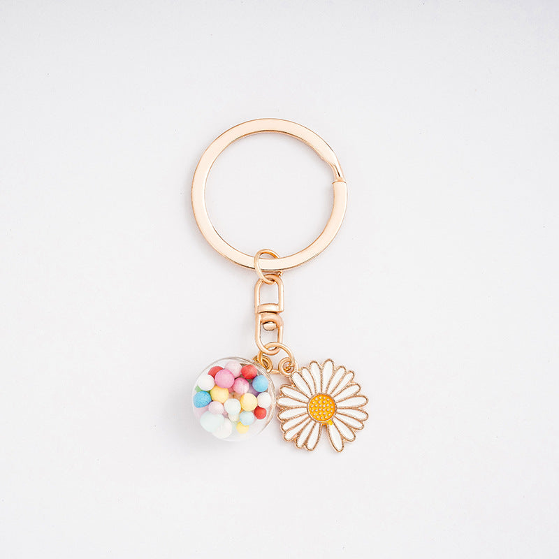 Creative Cartoon Alloy Keychain Cute Charm Pendant 17