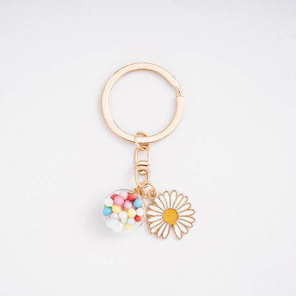 Creative Cartoon Alloy Keychain Cute Charm Pendant 17
