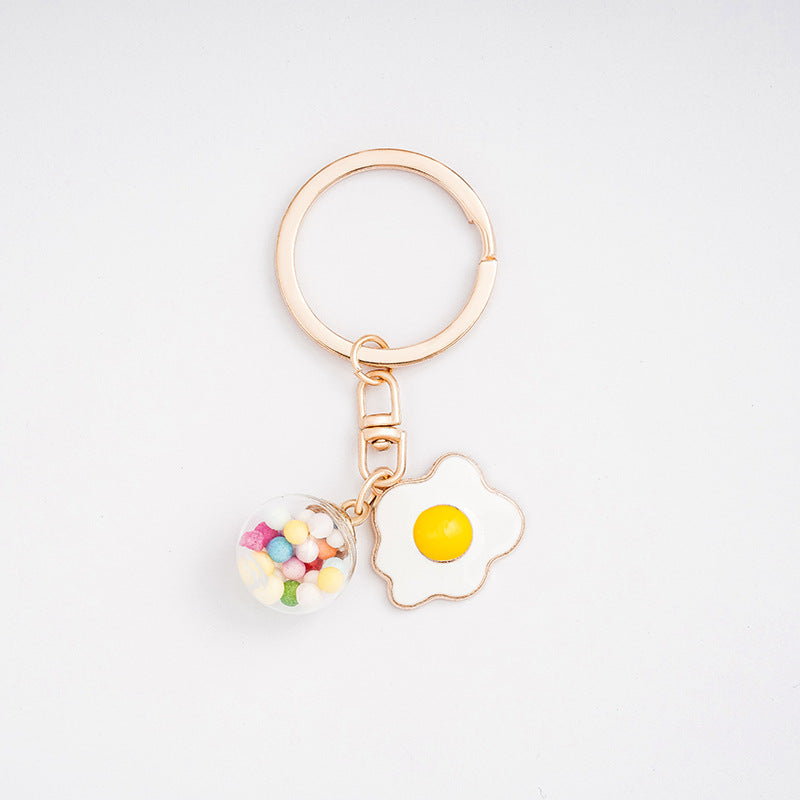 Creative Cartoon Alloy Keychain Cute Charm Pendant 10