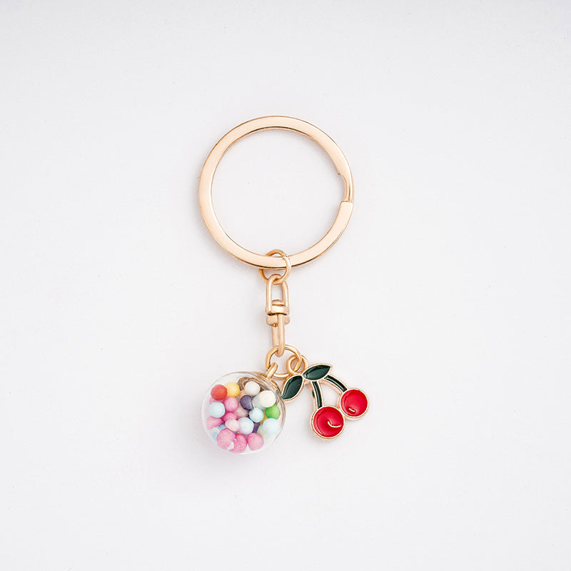 Creative Cartoon Alloy Keychain Cute Charm Pendant 25