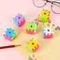 Rubik's Cube Novelty Pencil Sharpener Manual Plastic Toy