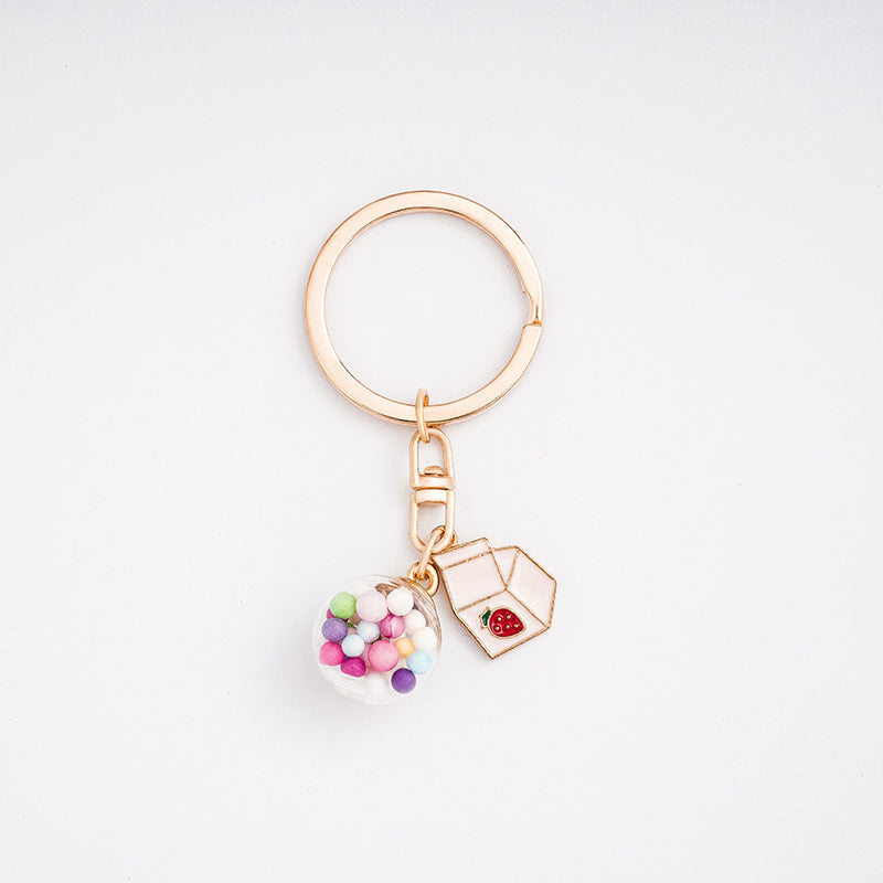 Creative Cartoon Alloy Keychain Cute Charm Pendant 9