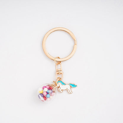 Creative Cartoon Alloy Keychain Cute Charm Pendant 18