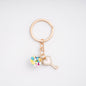 Creative Cartoon Alloy Keychain Cute Charm Pendant 24