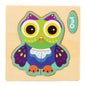 Animal Wooden Puzzle 3D Puzzle Educational Toy 11cm 13