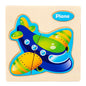 Animal Wooden Puzzle 3D Puzzle Educational Toy 11cm 22