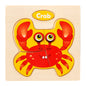 Animal Wooden Puzzle 3D Puzzle Educational Toy 11cm 21