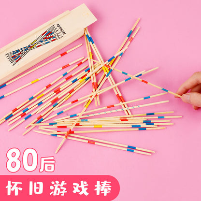 Wooden Game Paddle Educational Toy for Kids 2