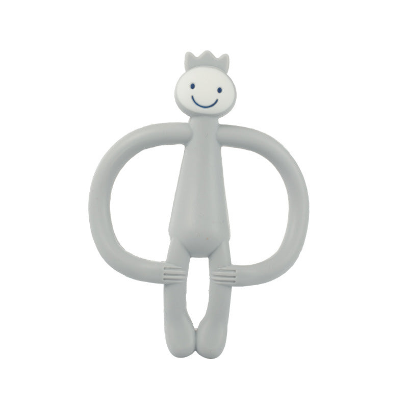 Crown Monkey Silicone Teething Toy for Baby 4