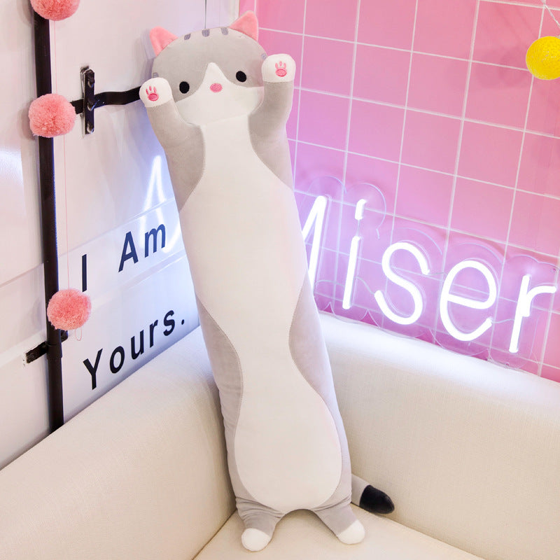 Long Cat Plush Pillow Stuffed Animal Soft Toy 50cm to 130cm 7