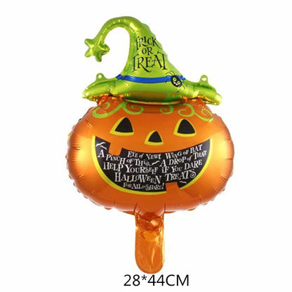 Mini Halloween Foil Balloons Party Decoration Set 5pcs 14