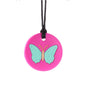 Silicone Butterfly Baby Teething Necklace 3 Pack 8