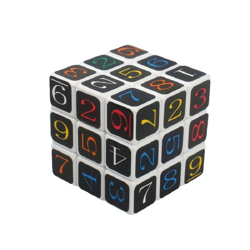 Plastic Number Puzzle Fidget Cube Rubik's Cube 57mm 4